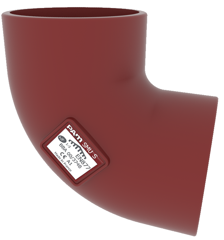 SMU S Short radius bend 88°